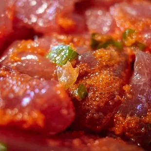 Ahi masago w/ wasabi