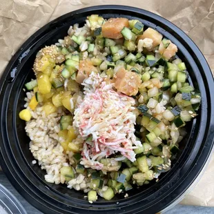 Medium poke bowl