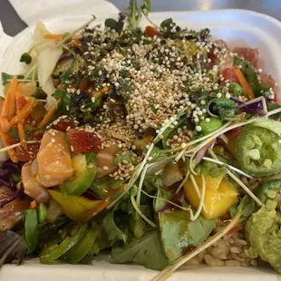Made to Order Poke Bowl
