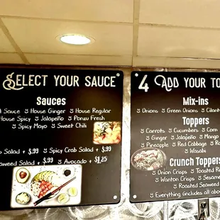 Menu B
