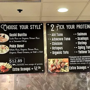 Menu A