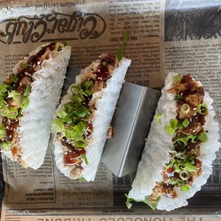 Crispy Rice Tacos