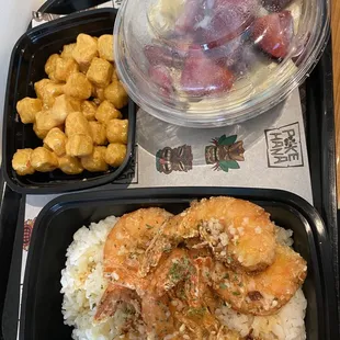 Fried Tofu Plate