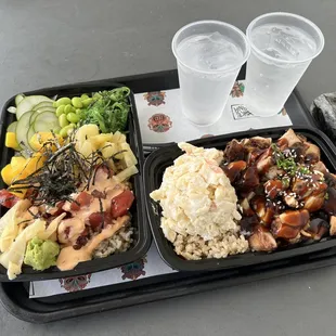 salads, food