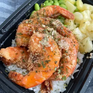 Garlic Shrimp Plate