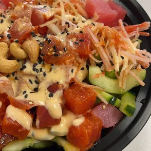 Made my own poke bowl.