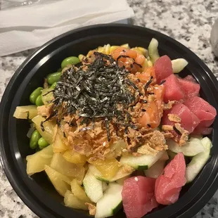 Build Your Own Poke Bowl