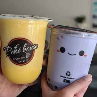 R3 tropical smoothie &amp; Taro