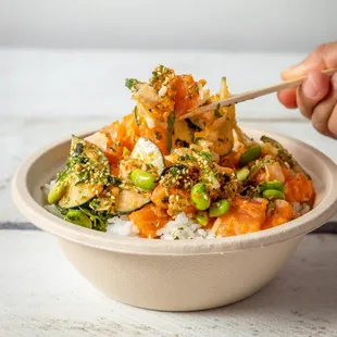 Tag us @poke.house for your chopstick poke pulls