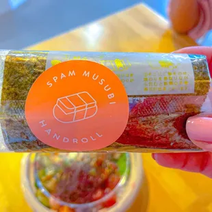 Spam Musubi Hand Roll