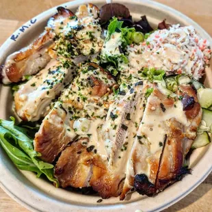 Roasted Miso Chicken Bowl