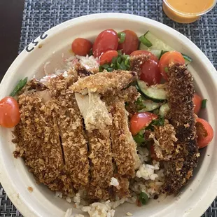 Crispy Shoyu Chicken Bowl