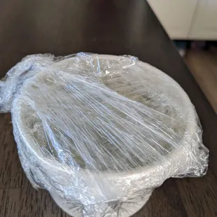 Tiny little miso soup for almost $5. Not worth it!