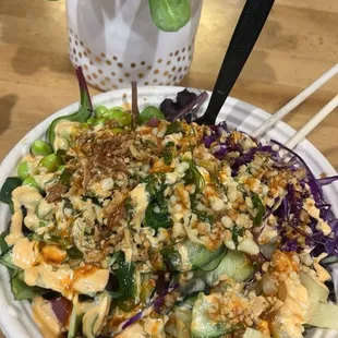 Regular Poke Rice Bowl