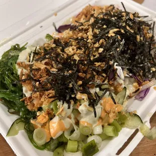 Salmon Regular Poke Rice Bowl