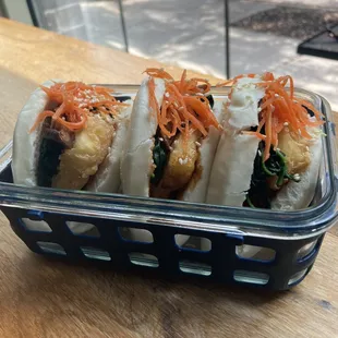 3 Tofu Veggie Buns