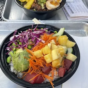 Poké bowls