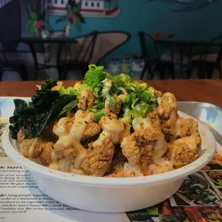 Popcorn Chicken Bowl