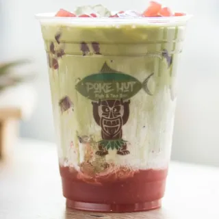 Strawberry Matcha Latte