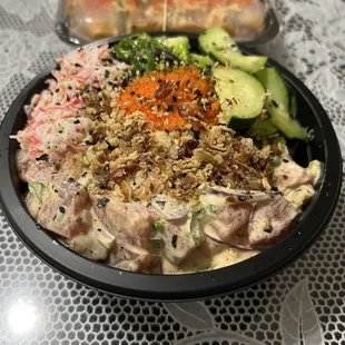 salads, food
