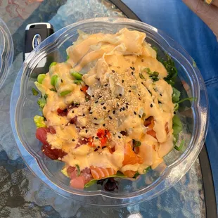 Salmon and tuna Regular Bowl