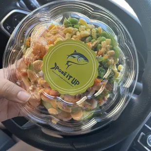 regular poke bowl
