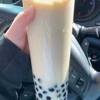 Cold Jasmine Tea with Cheese Foam