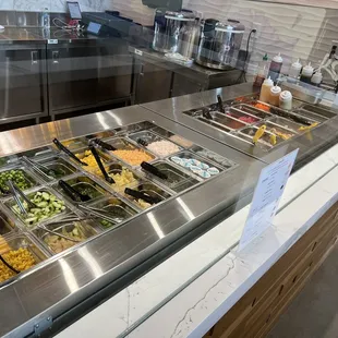 Pick your own protein, sauces, toppings! All super fresh!!!