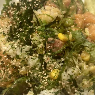 Tuna &amp; Salmon Bowl