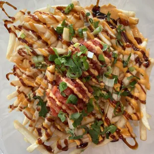 Spicy Tuna Fries