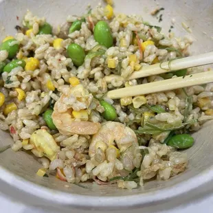 I took this photo when I was almost done with the meal. It&apos;s not representative for its original size. lol.