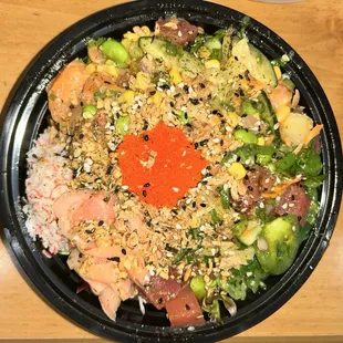 4 Scoop Bowl with almost every ingredient they offer