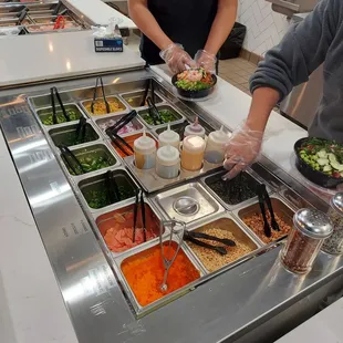 Lots of toppings options