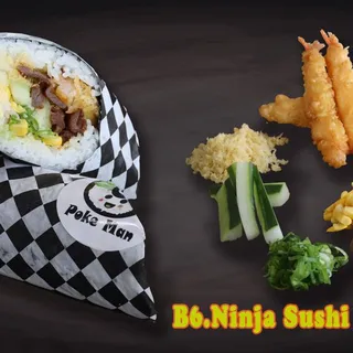 B6. Ninja Sushi Burrito