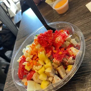 Combo bowl. Choose your protein and make your own.