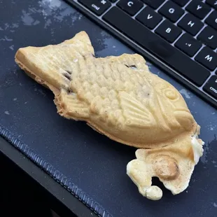 I love the crispy edges of the red bean taiyaki!
