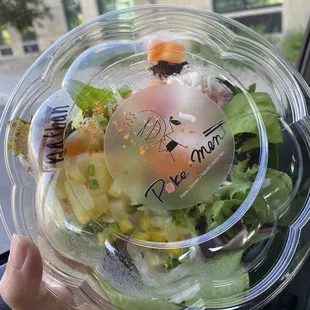 two protein poke bowl