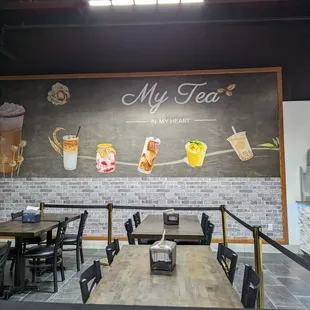 the interior of a restaurant