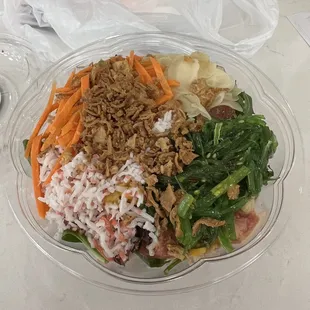 Regular Poke Bowl (2 Scoops)