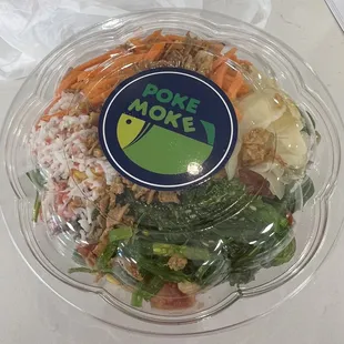 Regular Poke Bowl (2 Scoops)