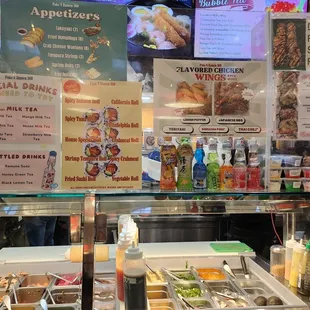 interior, sushi and sashimi