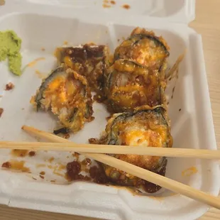 food, sushi and sashimi