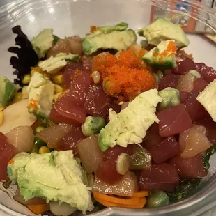 Make A. Build Your Own Poke Bowl