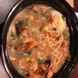 Ramen Poke Bowl with everything