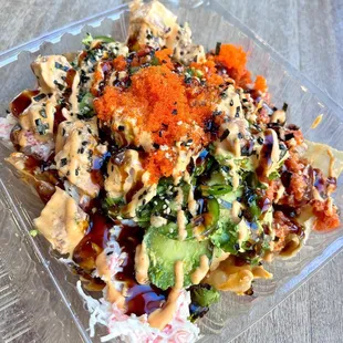 regular Poke Nachos