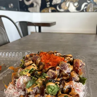 Ahi Poke Nachos