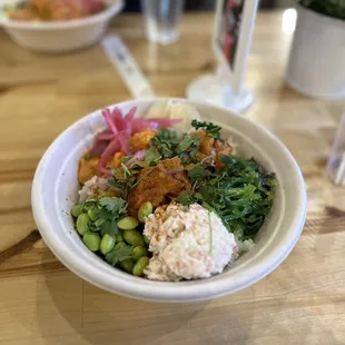 Regular Poke Bowl (3 Proteins)