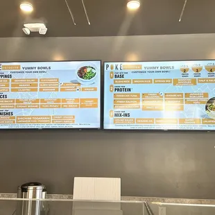 Poke menu