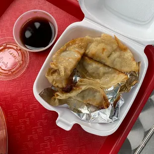 Fried Gyoza