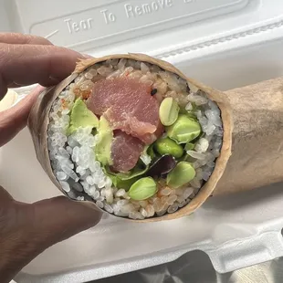 Sushi burrito - custom